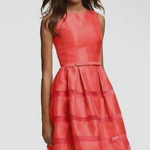 Taylor Dress Tonal Stripe fit and flare